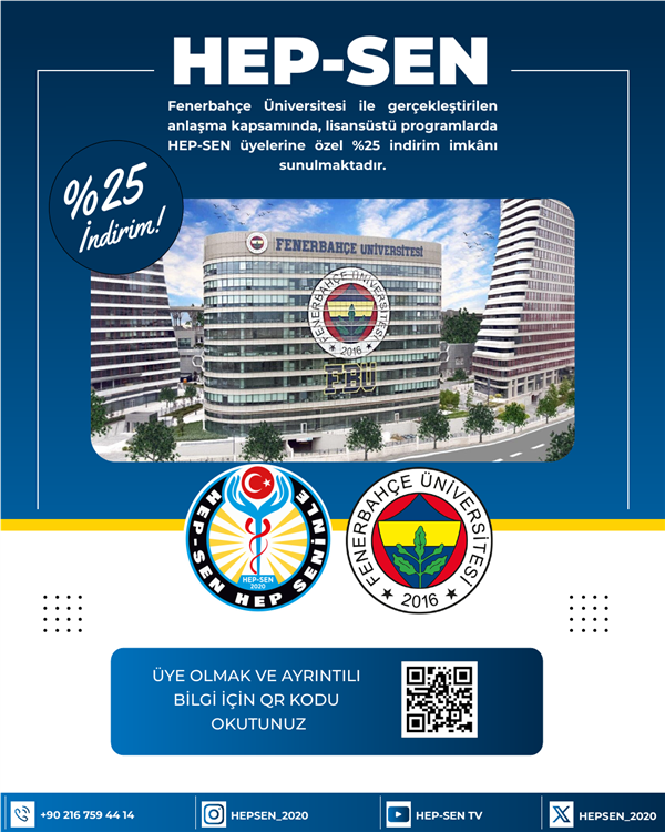 HEP-SEN × Fenerbahçe Üniversitesi İndirim Anlaşması